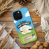 Personalized Emotional Support Ice Cream Pint iPhone Case